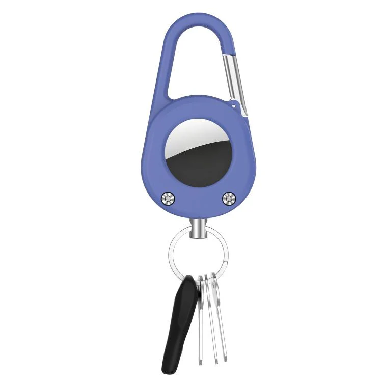 For AirTag 2nd Gen / 1st Gen XDcase Outdoor Carabiner Keychain Waterproof Protective Case(Blue) - Image 2