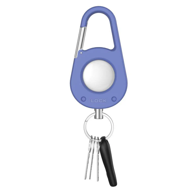 For AirTag 2nd Gen / 1st Gen XDcase Outdoor Carabiner Keychain Waterproof Protective Case(Blue) - Image 3