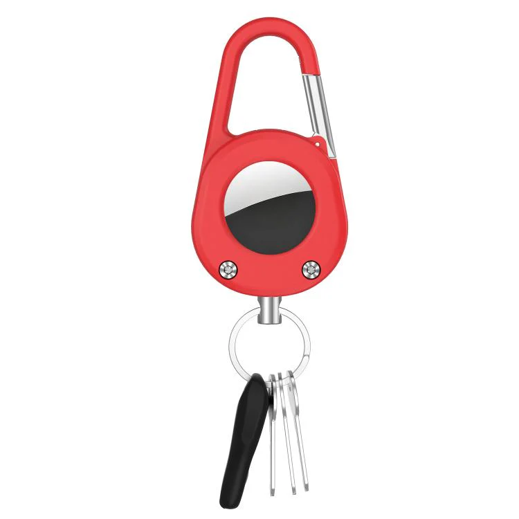 For AirTag 2nd Gen / 1st Gen XDcase Outdoor Carabiner Keychain Waterproof Protective Case(Red) - Image 2