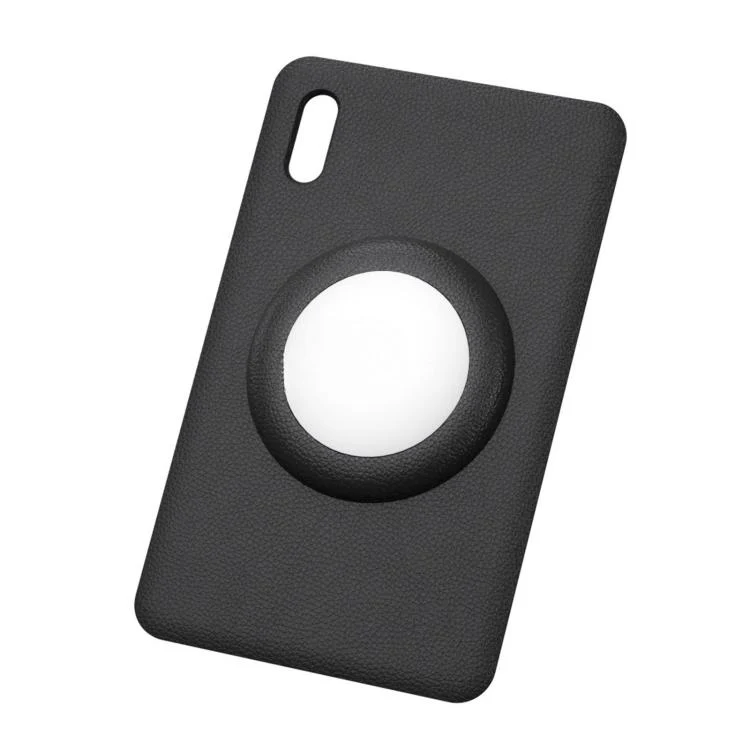 For AirTag 2nd Gen / AirTag 1st Gen Card Holder Wallet Anti-Lost Device Vegan Leather Protective Cover