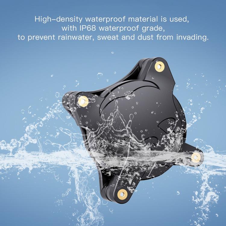 For AirTag 2nd Gen / AirTag 1st Gen Pet Cat and Dog Waterproof Protective Cover(Black) - Image 3