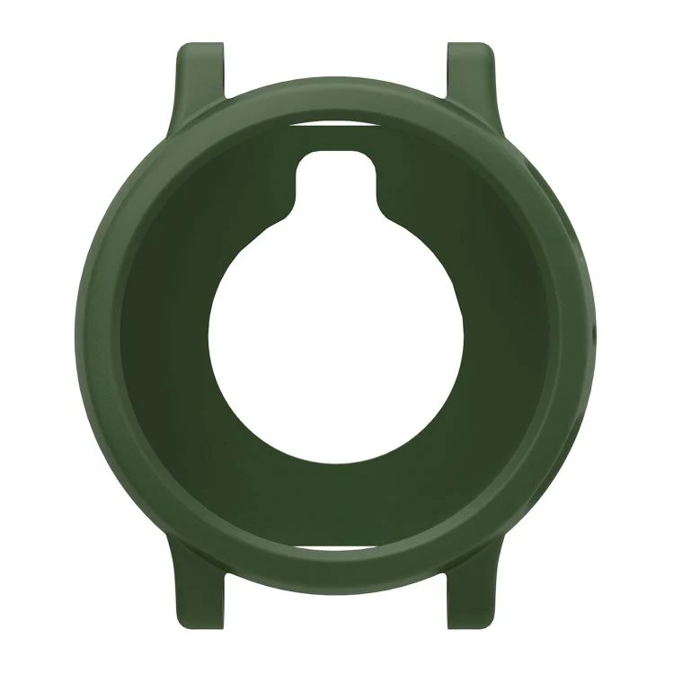 For Amazfit Active Max Silicone Watch Protective Case(Dark Green) - Image 2