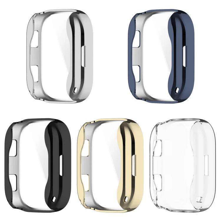 For Amazfit Bip Max Electroplated TPU Full Coverage Watch Protective Case(Silver) - Image 10