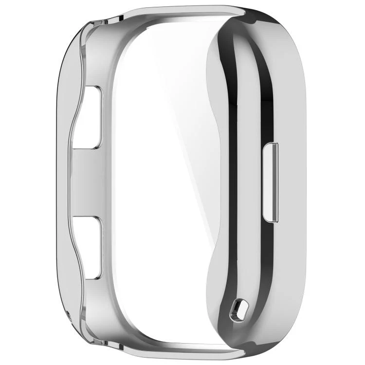 For Amazfit Bip Max Electroplated TPU Full Coverage Watch Protective Case(Silver) - Image 5