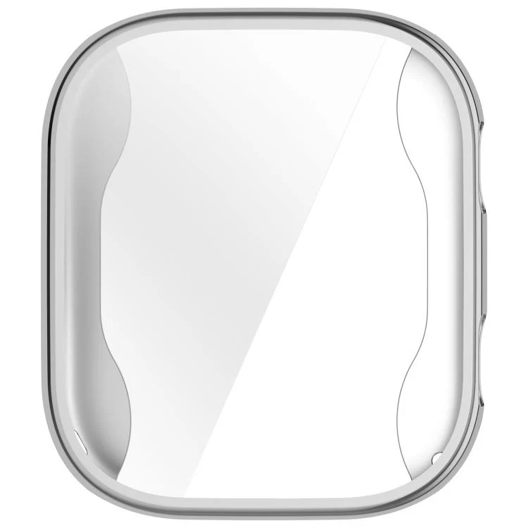 For Amazfit Bip Max Electroplated TPU Full Coverage Watch Protective Case(Silver) - Image 6