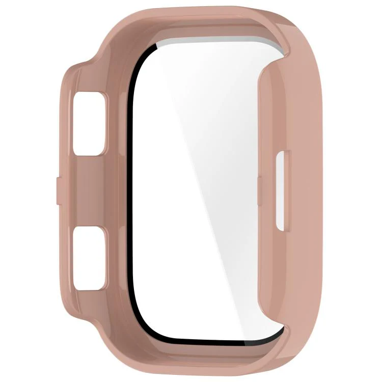 For Amazfit Bip Max Tempered Film Integrated PC Watch Protective Case(Pink) - Image 4