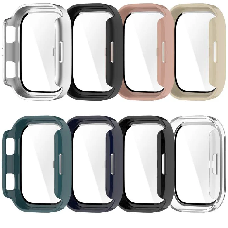 For Amazfit Bip Max Tempered Film Integrated PC Watch Protective Case(Pink) - Image 9