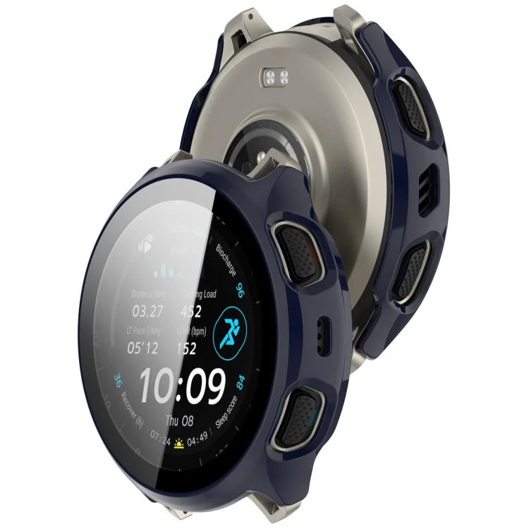 For Amazfit Cheetah 2 Pro  / Cheetah 2 Ultra Tempered Film Integrated PC Watch Protective Case(Blue) - Image 3