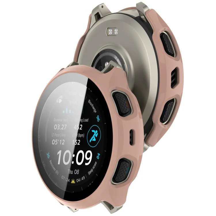 For Amazfit Cheetah 2 Pro / Cheetah 2 Ultra Tempered Film Integrated PC Watch Protective Case(Pink) - Image 3