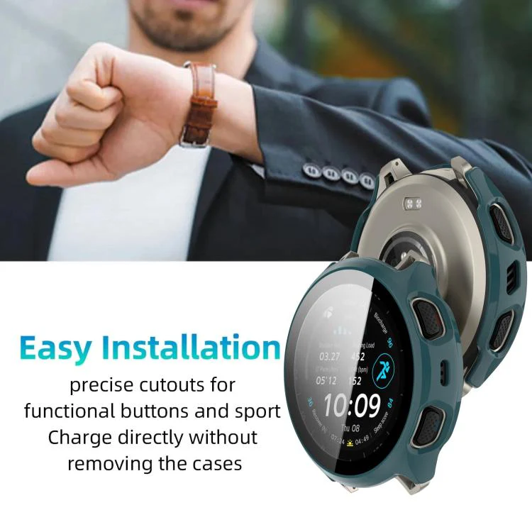 For Amazfit Cheetah 2 Pro / Cheetah 2 Ultra xDfind Film Integrated PC Watch Protective Case(Green) - Image 5