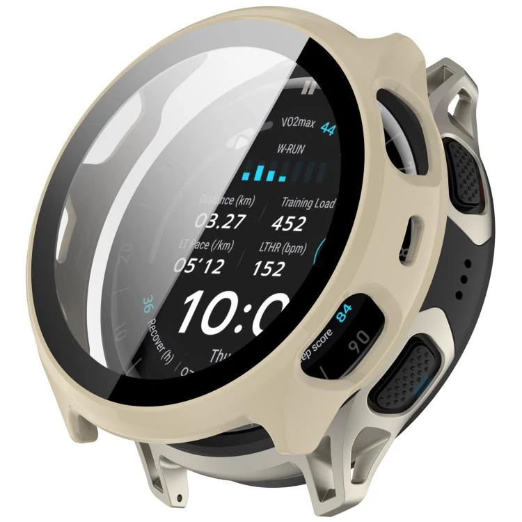 For Amazfit Cheetah 2 Pro / Cheetah 2 Ultra xDfind Film Integrated PC Watch Protective Case(Ivory White)