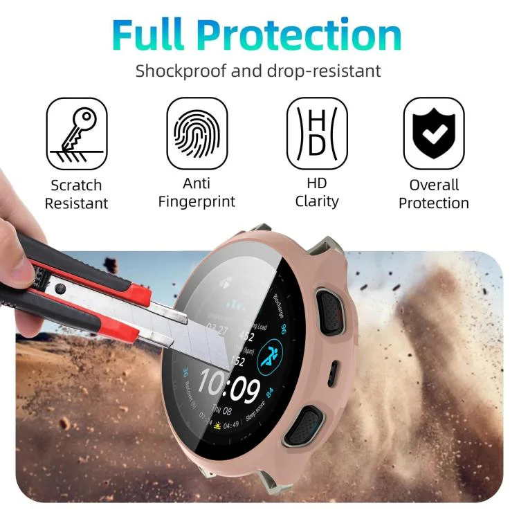 For Amazfit Cheetah 2 Pro / Cheetah 2 Ultra xDfind Film Integrated PC Watch Protective Case(Pink) - Image 4