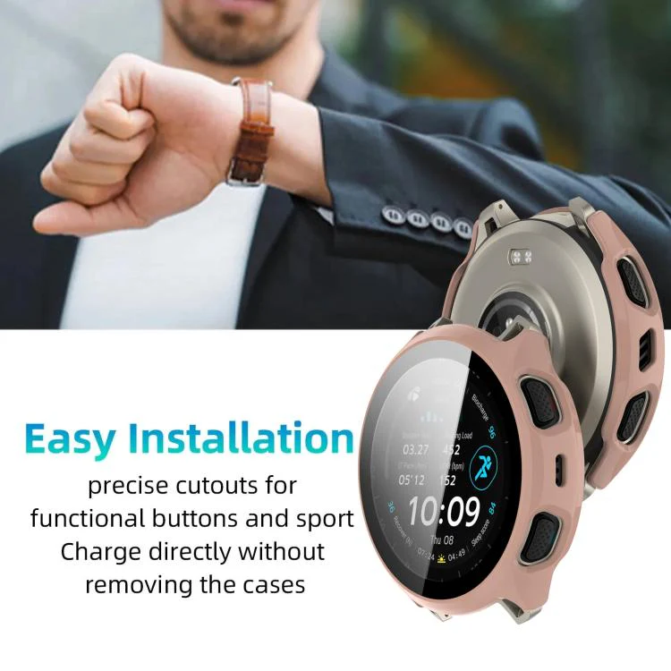 For Amazfit Cheetah 2 Pro / Cheetah 2 Ultra xDfind Film Integrated PC Watch Protective Case(Pink) - Image 5