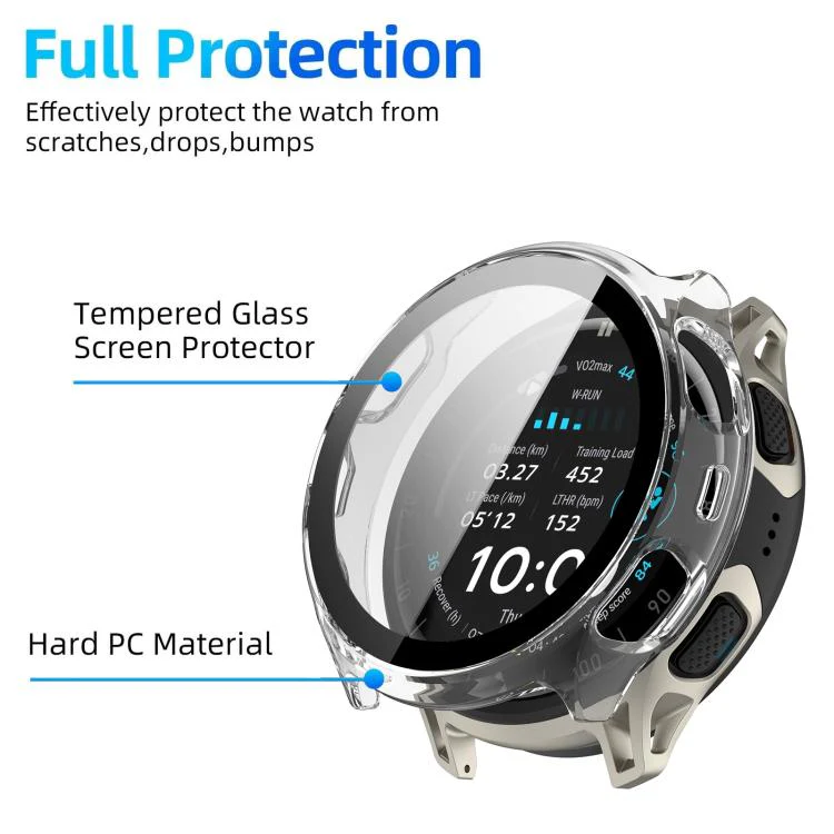 For Amazfit Cheetah 2 Pro / Cheetah 2 Ultra xDfind Film Integrated PC Watch Protective Case(Transparent) - Image 3