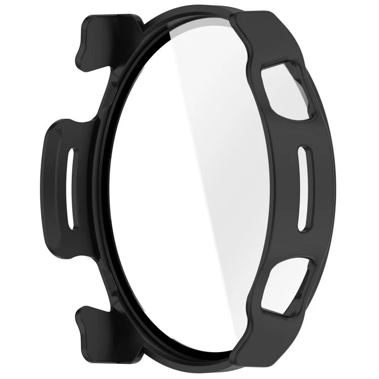 For Amazfit Cheetah 2 Ultra Tempered Glass Film Integrated PC Watch Protective Case(Brushed Black) - Image 5