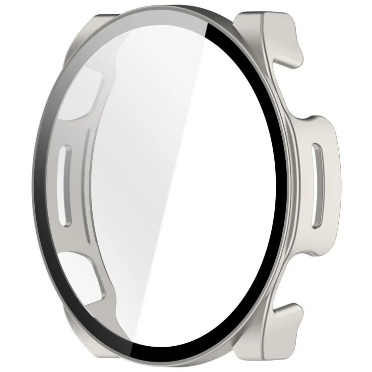 For Amazfit Cheetah 2 Ultra Tempered Glass Film Integrated PC Watch Protective Case(Brushed Titanium) - Image 4