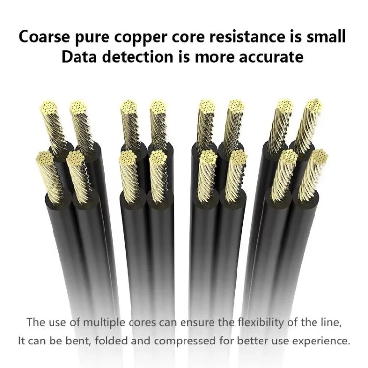 For Apple 7-16 Series Cell Phones MaAnt M064 1M 8 In 1 Power On Cable Flex Testing Line - Image 4