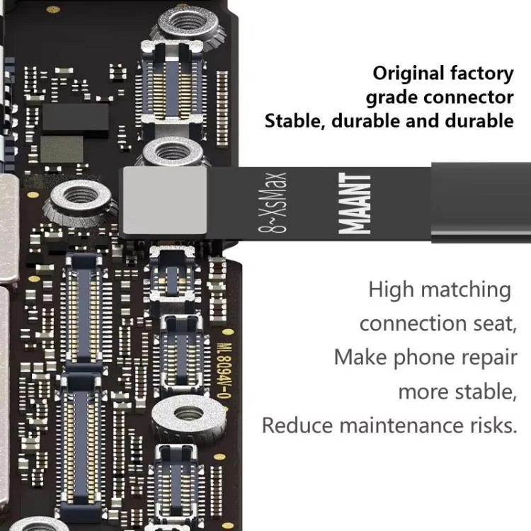 For Apple 7-16 Series Cell Phones MaAnt M064 1M 8 In 1 Power On Cable Flex Testing Line - Image 6