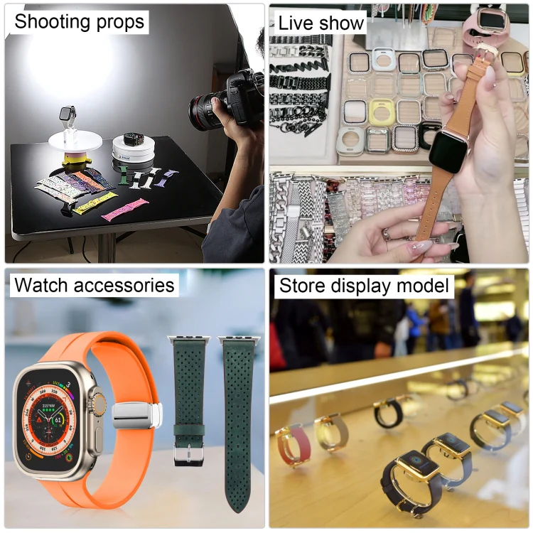 For Apple Watch Ultra 2 49mm Color Screen Non-Working Fake Dummy Display Model (Black) - Image 8