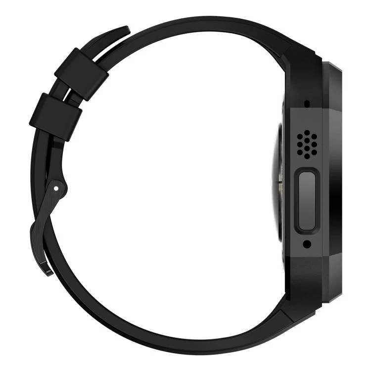 For Apple Watch Ultra 3 / 2 / 1 49mm Stainless Steel Protective Case Integrated Fluororubber Watch Band(Black) - Image 7