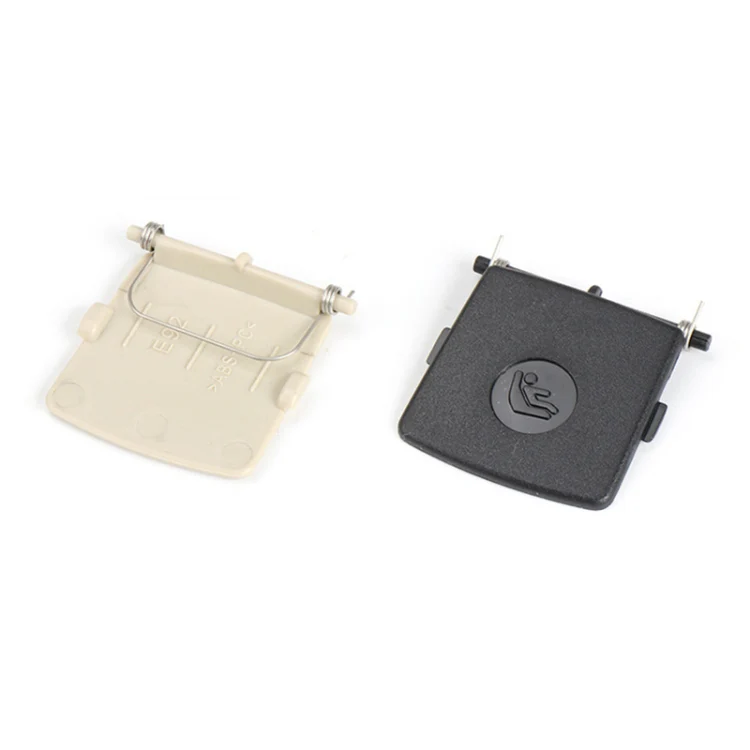 For BMW 3 Series E92 Left Driving Car Child Safety Seat Isofix Switch Cover 5220 6970 744-1(Black) - Image 2