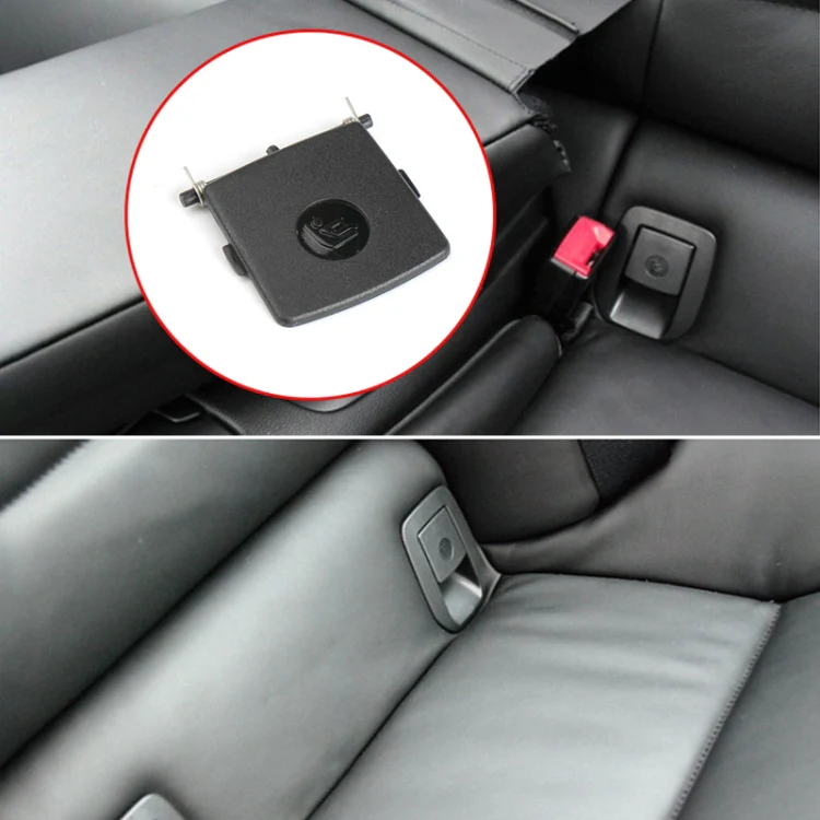 For BMW 3 Series E92 Left Driving Car Child Safety Seat Isofix Switch Cover 5220 6970 744-1(Black) - Image 5