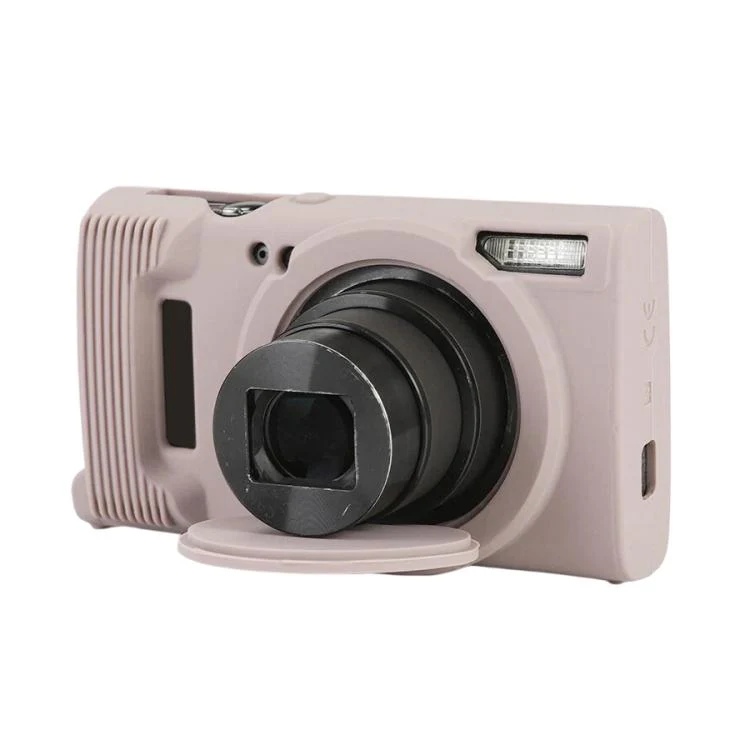 For Canon PowerShot ELPH 360 HS / IXY 650 Soft Silicone Camera Protective Case(Grey)