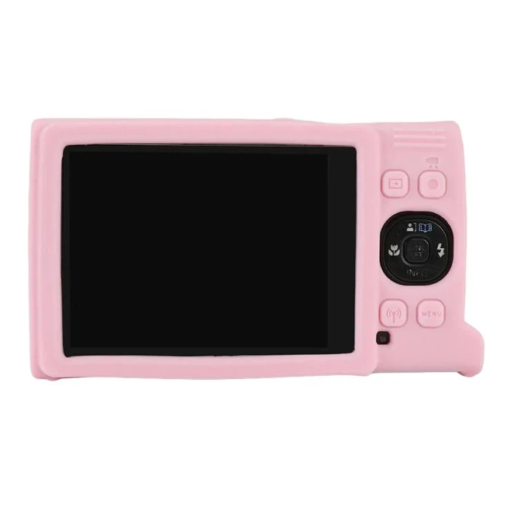 For Canon PowerShot ELPH 360 HS / IXY 650 Soft Silicone Camera Protective Case(Pink) - Image 3