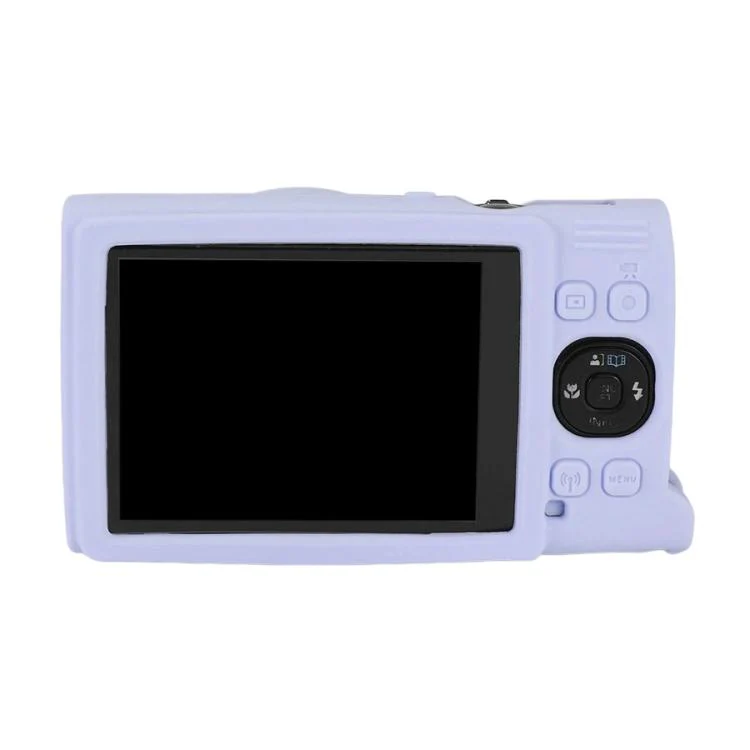 For Canon PowerShot ELPH 360 HS / IXY 650 Soft Silicone Camera Protective Case(Purple) - Image 3