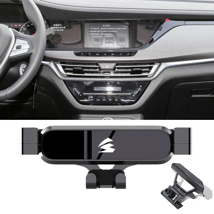 For Changan CS35 Plus 2018-2024 Car Air Vent Metal Gravity Phone Holder Mount(Black)