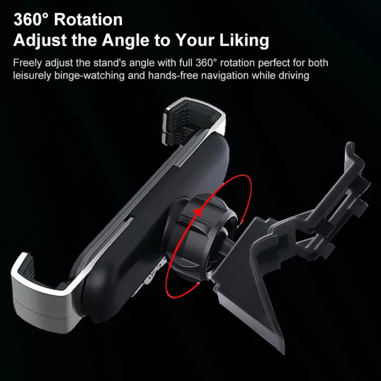 For Changan CS55 2017-2019 Car Air Vent Metal Gravity Phone Holder Mount(Black) - Image 5
