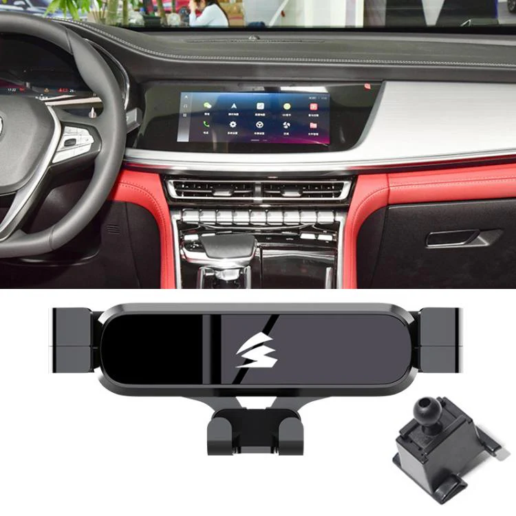 For Changan CS85 Coupe 2019–2023 Car Air Vent Metal Gravity Phone Holder Mount(Black)