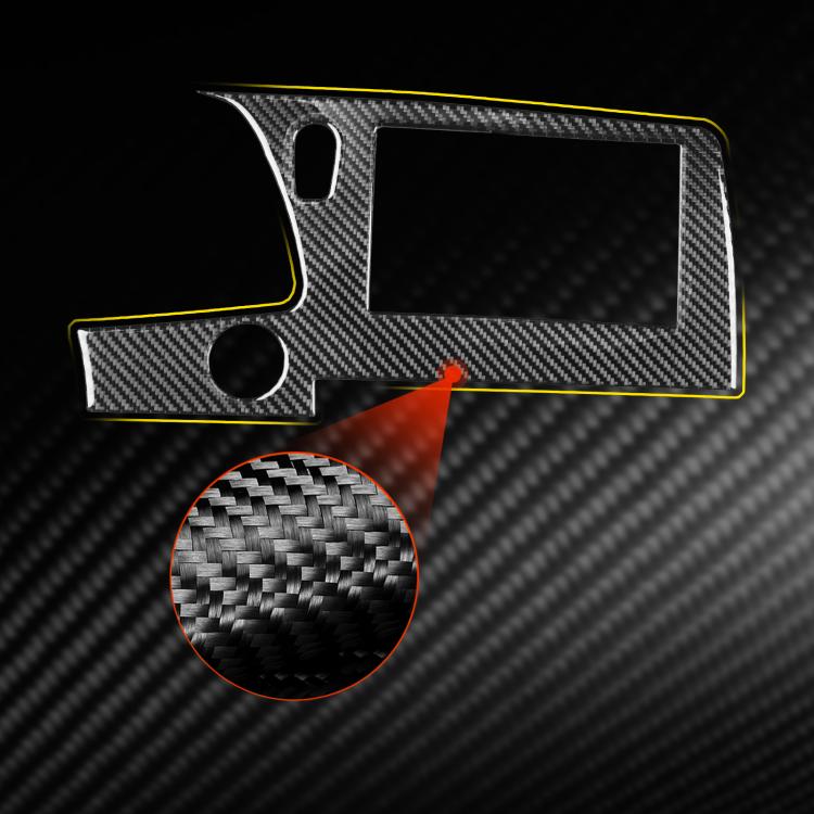 For Chevrolet Corvette C8 Left-Hand Drive Central Control Screen Frame Sticker(Black) - Image 5
