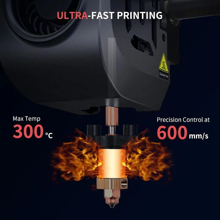 For Creality K1 / K1C / K1 Max Ceramic Hot End Kit High Flow Printer Accessory, Spec: 0.8mm - Image 2