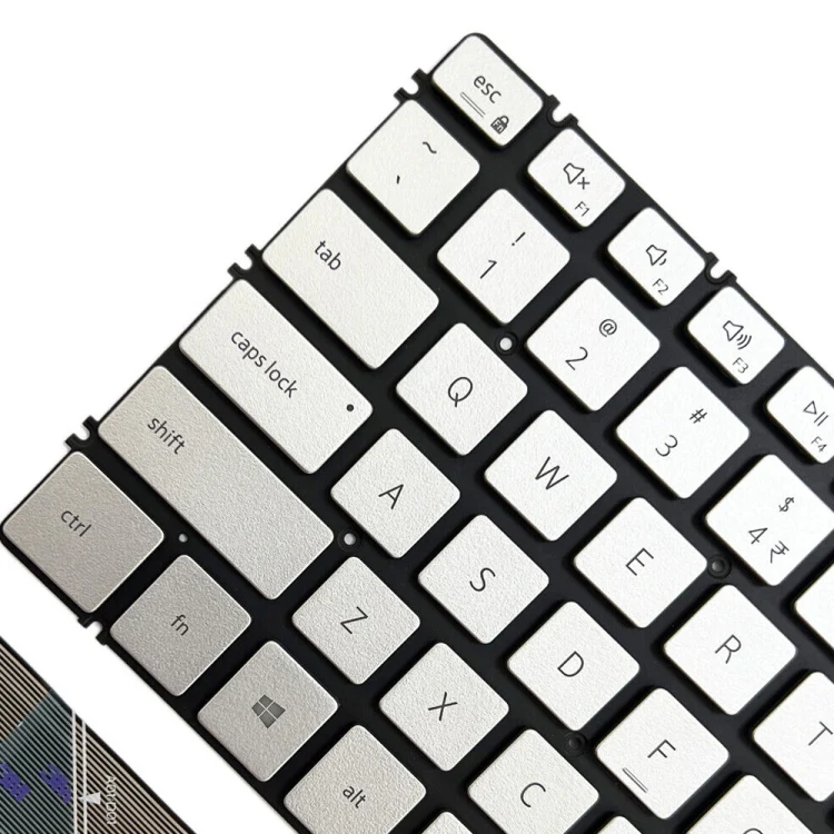 For Dell Inspiron 7490 / Vostro 5390 US Version Backlight Laptop Keyboard(Silver) - Image 5