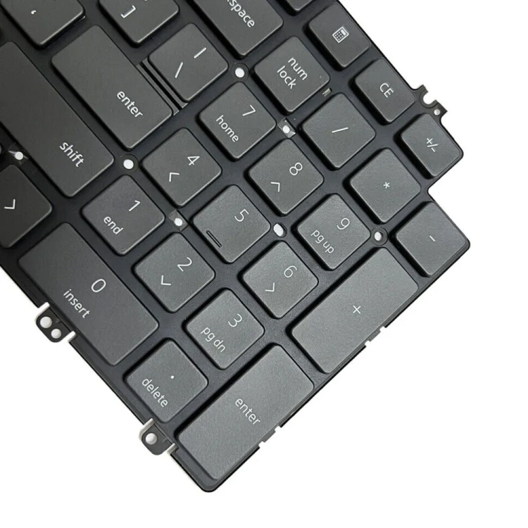 For Dell Latitude 5520 5521 Precision 3560 3561 US Version Backlight Laptop Keyboard(Black) - Image 5