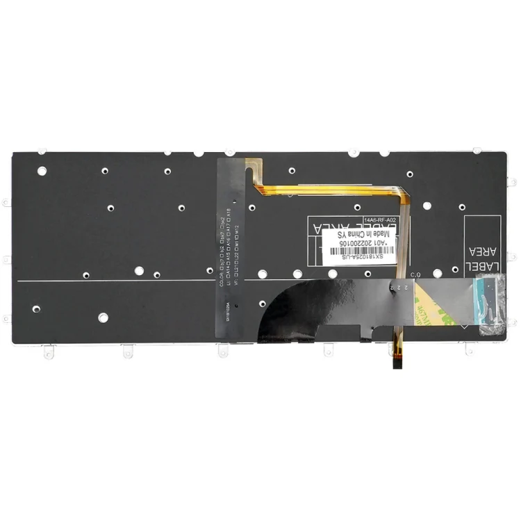 For Dell XPS 13 9343 13 9350 9360 US Version Backlight Laptop Keyboard(Black) - Image 3