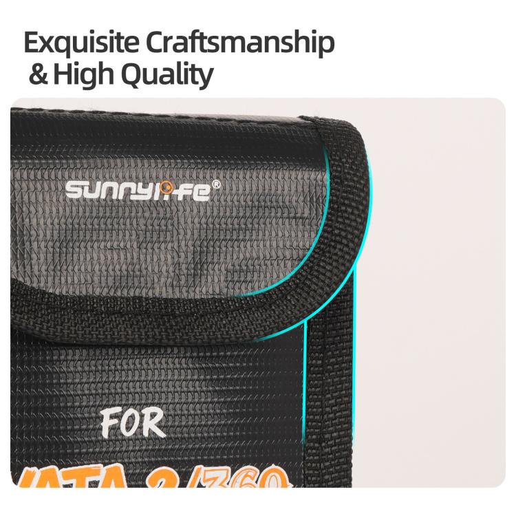 For DJI Avata 2 / 360 Sunnylife Battery Explosion-proof Safe Bag Protective Li-Po Safe Bag, Quantity:For 3pcs Batteries - Image 6