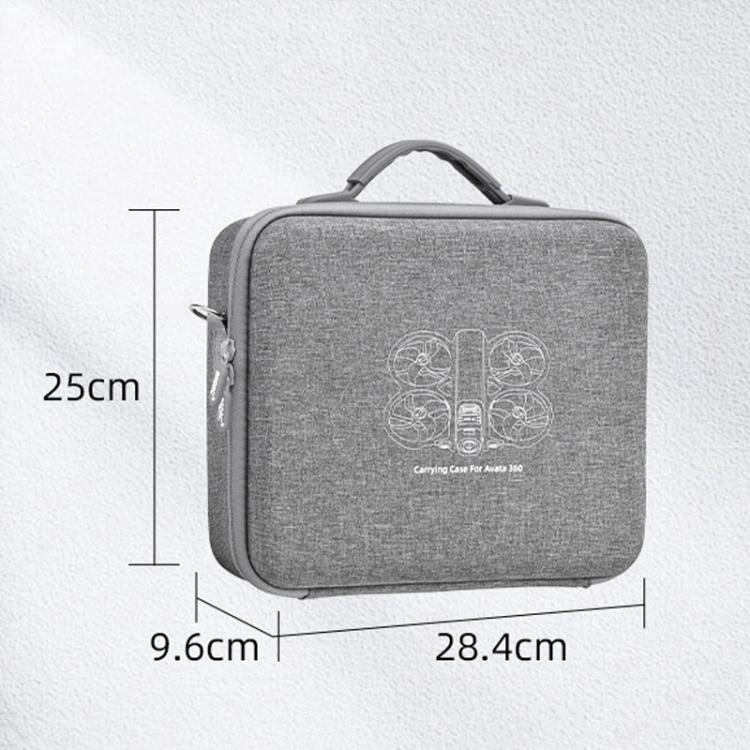 For DJI Avata 360 BRDRC Drone Carrying Case(Gray) - Image 2