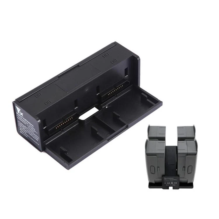 For DJI Mavic 2 Pro & Zoom YX Intelligent Battery Charging Hub Digital Display Sequential Charger Butler(Black)