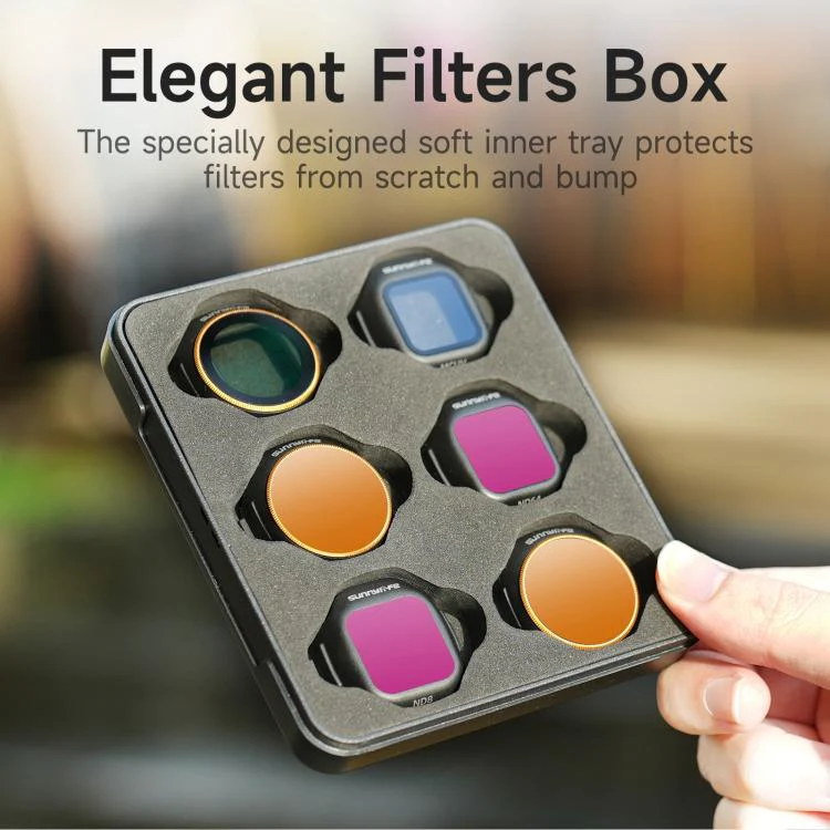 For DJI Mini 5 Pro Sunnylife Camera Lens Filter, Filter:3 in 1 Mixed Filter - Image 9