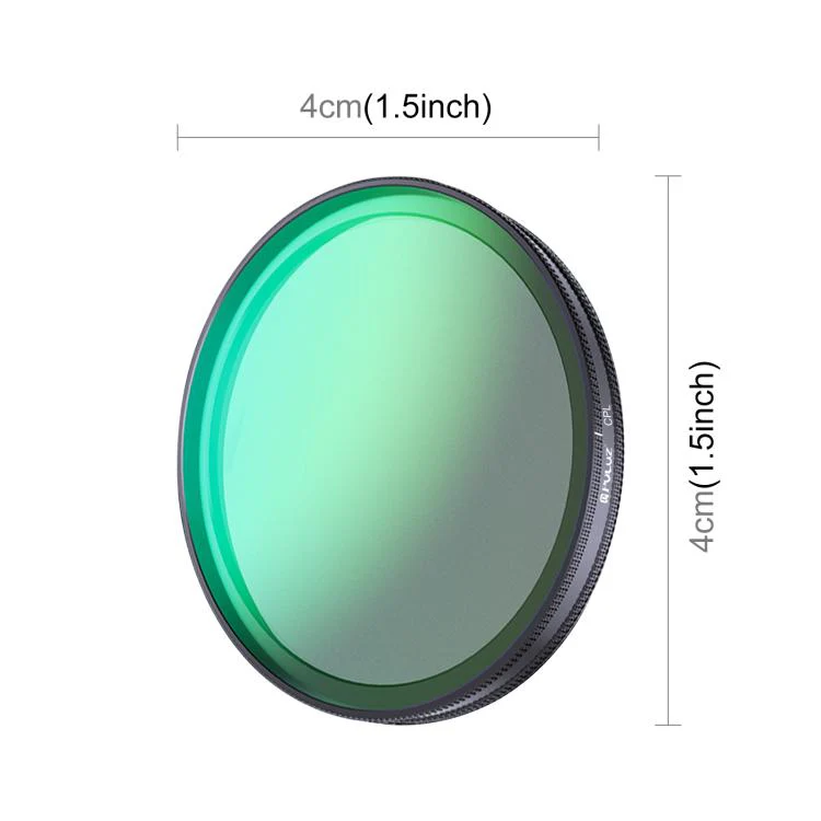 For DJI Osmo Action 6 PULUZ Action Camera CPL Lens Filter - Image 3