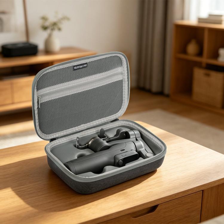 For DJI Osmo Mobile 8P Sunnylife Portable Carrying Case Mini Bag Handbag (Grey)