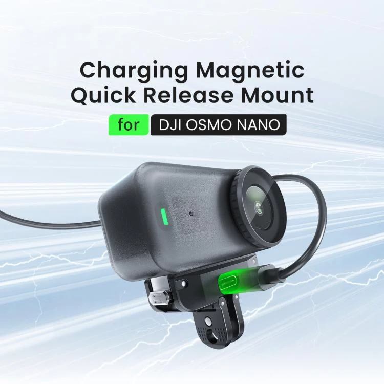 For DJI Osmo Nano aMagisn TN02 Rechargeable Magnetic Quick-Release Base Action Camera Accessory - Image 3