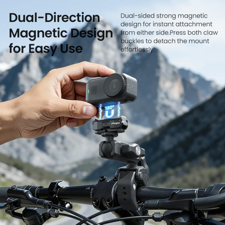 For DJI Osmo Nano aMagisn TN02 Rechargeable Magnetic Quick-Release Base Action Camera Accessory - Image 6