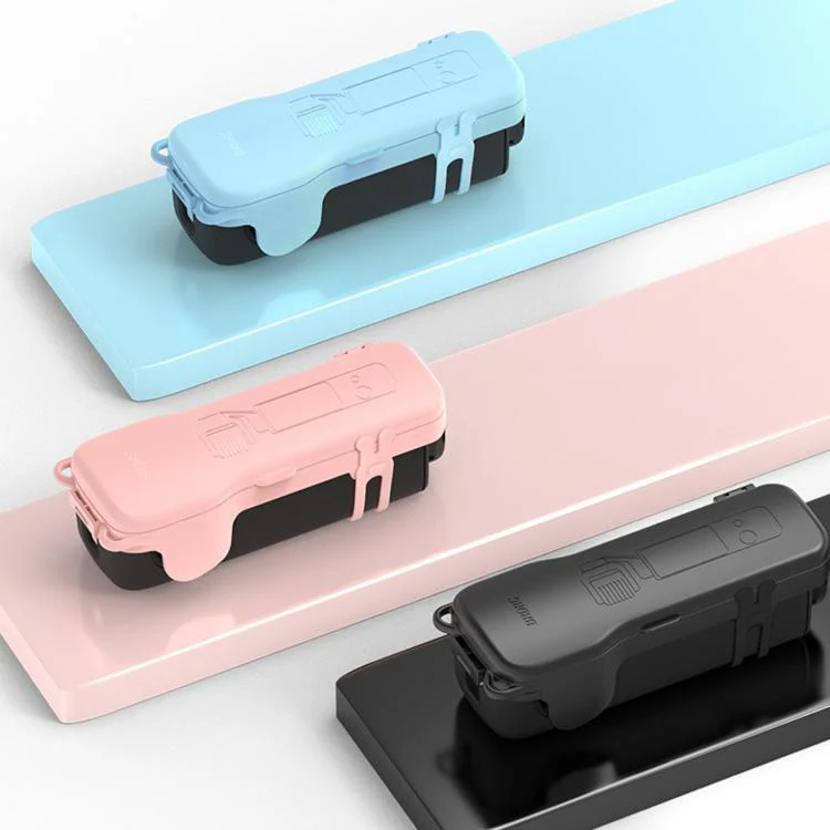 For DJI Osmo Pocket 3 BRDRC Filter Storage Flip Case With Magnetic Clasp(Black) - Image 2