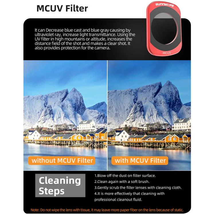 For DJI OSMO Pocket 3 Sunnylife Camera Lens Magnetic Metal Filter, Filter:3 in 1 CPL ND8/16 - Image 20