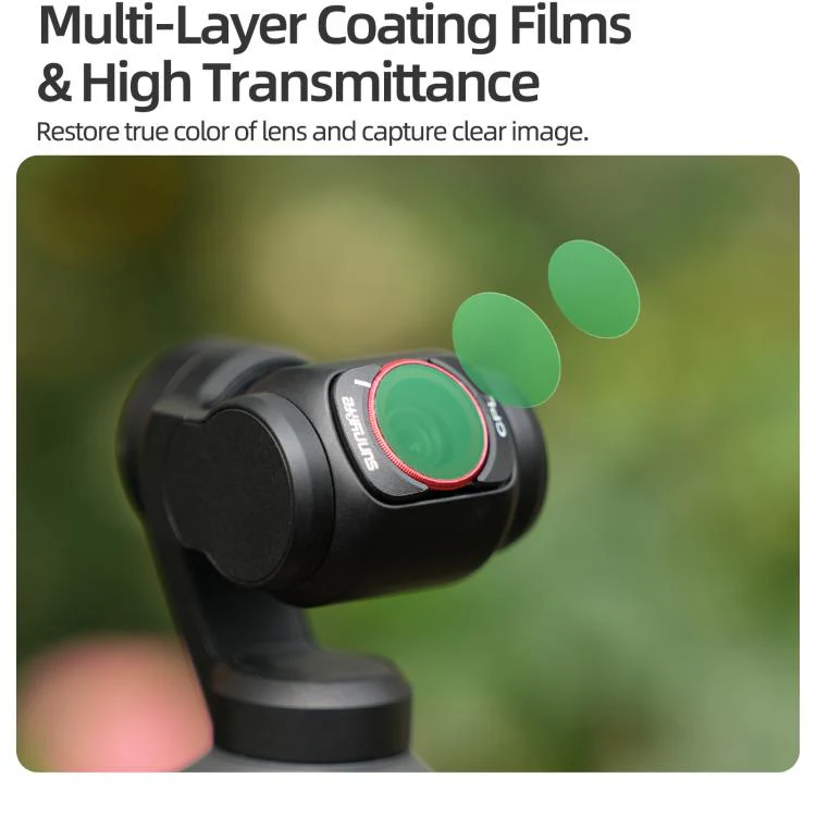 For DJI OSMO Pocket 3 Sunnylife Camera Lens Magnetic Metal Filter, Filter:CPL - Image 10