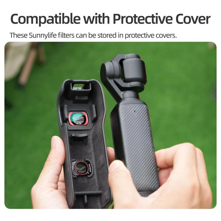 For DJI OSMO Pocket 3 Sunnylife Camera Lens Magnetic Metal Filter, Filter:CPL - Image 9