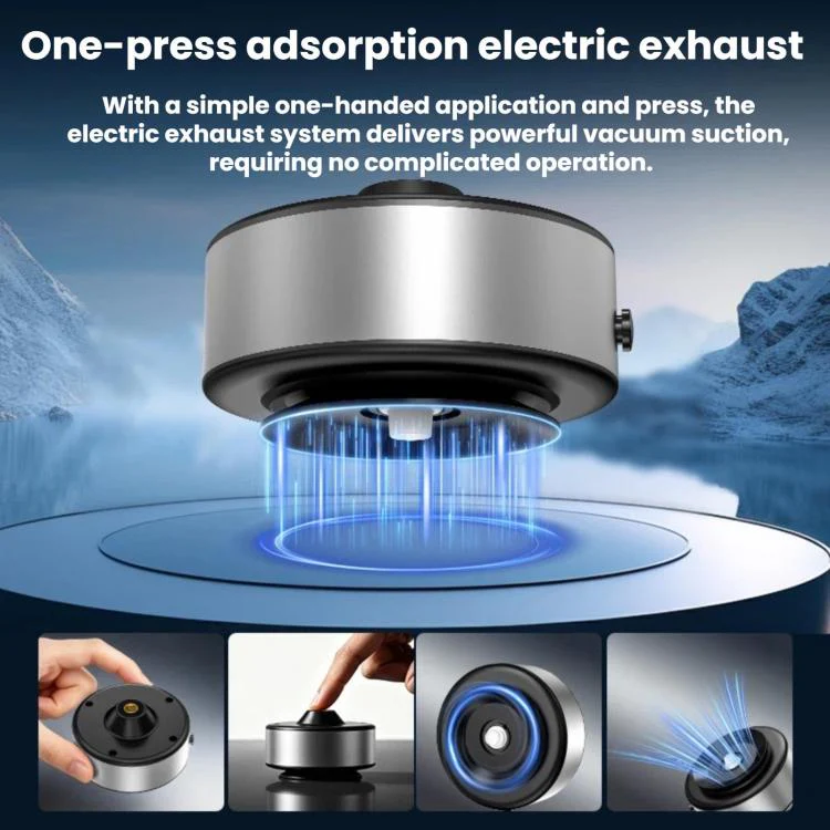 For DJI Osmo Pocket 4 / 3 Flymile Automotive Camera Electric Vacuum Cup Mount, Model: FLY075 - Image 5